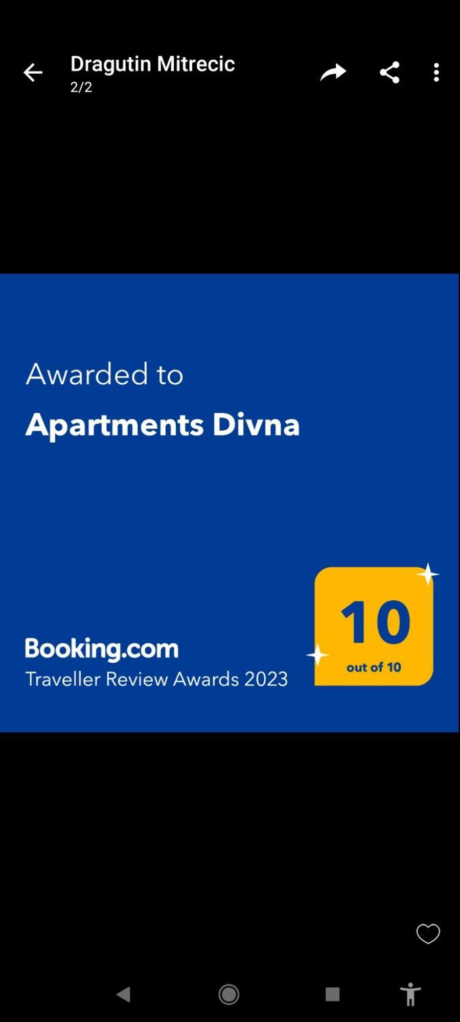 Apartments Divna Baška Voda Buitenkant foto